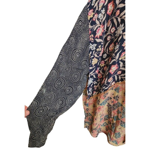 Jacque & Koko Blouse Size 14/16 Boho Hippie Oversized - Picture 2 of 9
